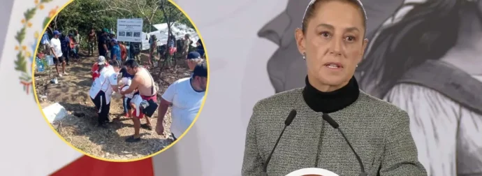 ¡El Pueblo Exige la Verdad! Sheinbaum Garantiza Investigación Clara por Accidente del Tren Interoceánico